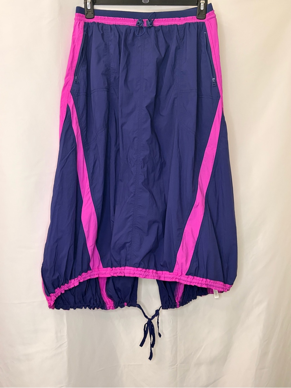 Daily Practice by Anthropologie Sporty Colorblock Maxi Skirt in Navy and Pink - Picture 3 of 15